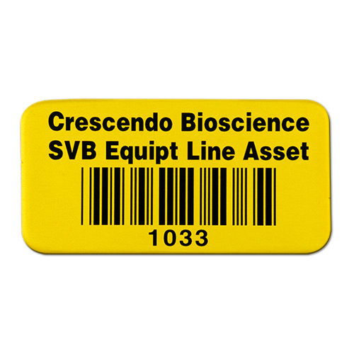 Barcode Asset Labels